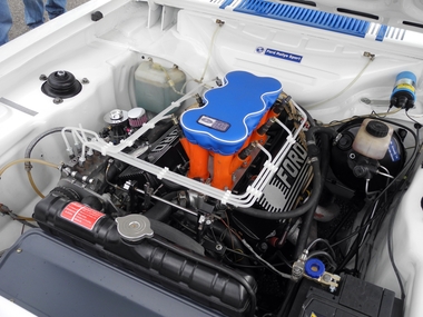 Ford Capri I RS2600 mit Kugelfischer Einspritzanlage
Ford Capri I RS2600 with Kugelfischer fuel injection system
Ford Capri I RS2600 avec systme d'injection Kugelfischer